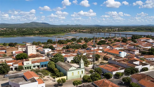 Vista urbana de São Félix do Coribe