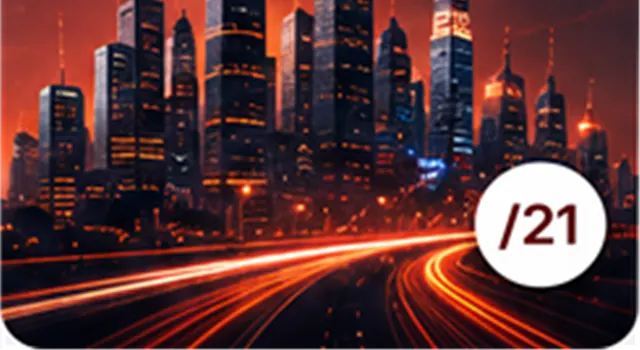 Bloco IPv4 /21 — expansão para grandes operações